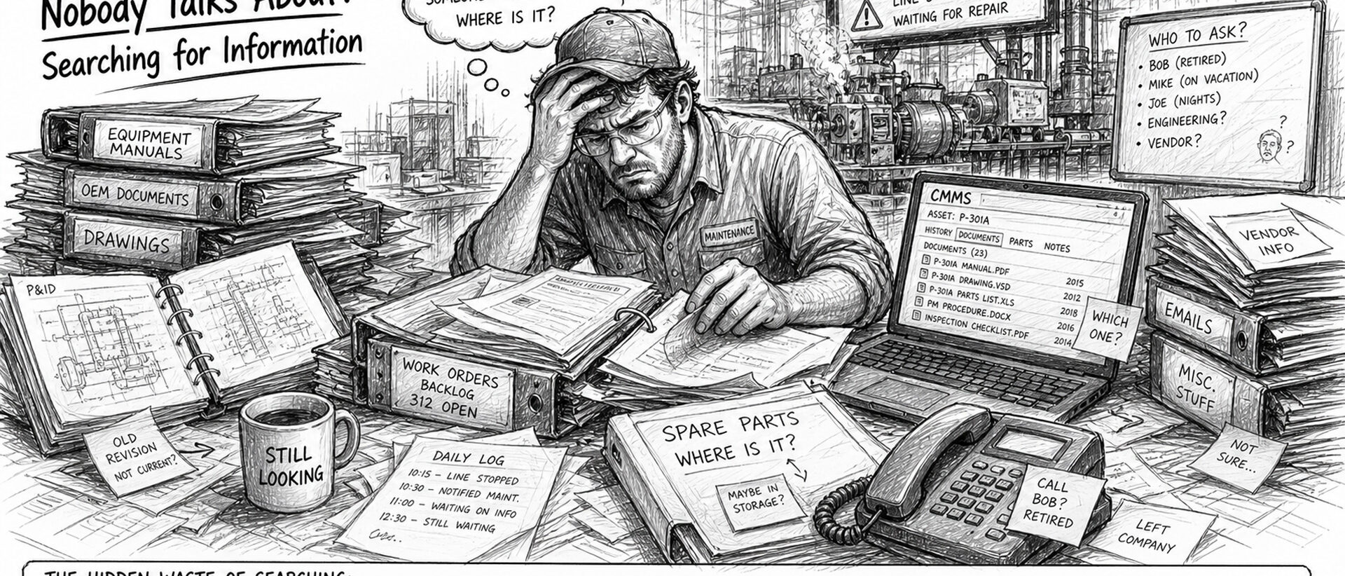 The Hidden Waste Nobody Talks About: Searching for Information