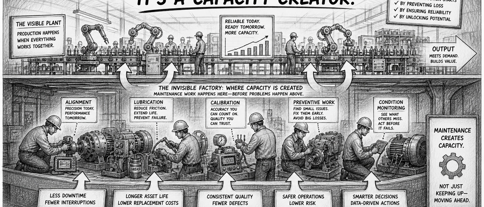 Maintenance Is Not a Cost Center, It’s a Capacity Creator
